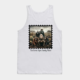 The Great Apes Family Photo Tank Top